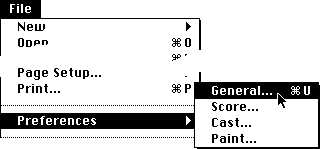 File-Preferences-General menu