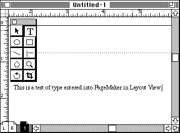 typing at Actual Size