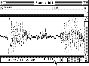 Drag scale slider left to zoom in