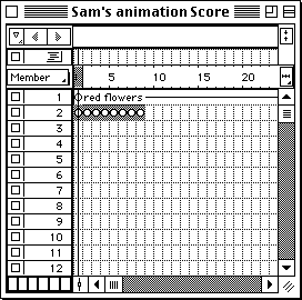 Score cells after Space to Time